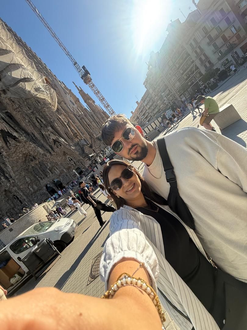 Val y Leo en Barcelona, mayo 2025